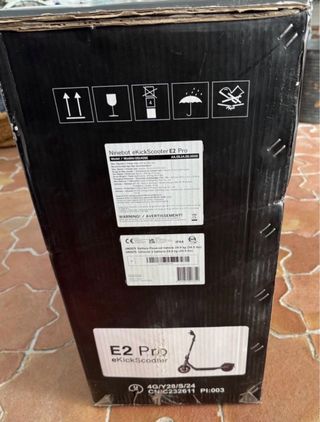 Patinete Eléctrico Ninebot E2 Pro