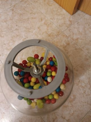 Máquina de bolas de chicles vintage
