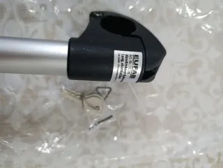 EUFAB Portabici con Lucchetto e Chiavi