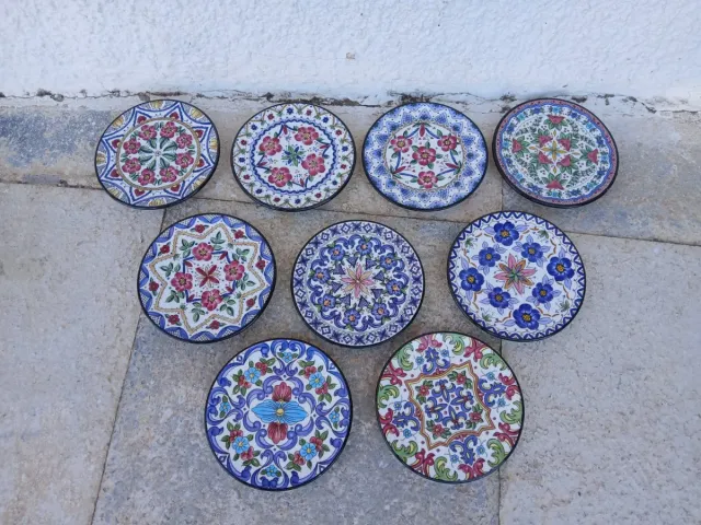 Platillos decorativos de cerámica