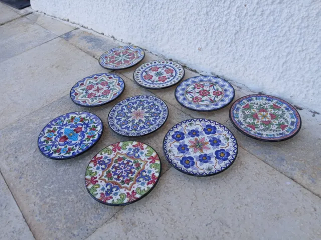 Platillos decorativos de cerámica