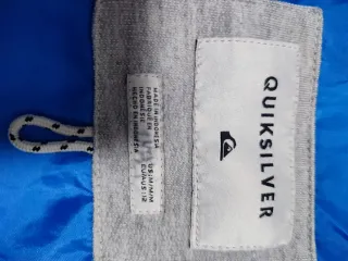 Chaqueta Quiksilver acolchada azul M -12 años