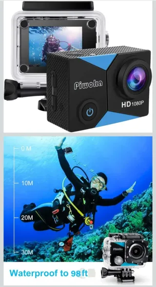 Action Cam Piwoka FULL HD 1080p