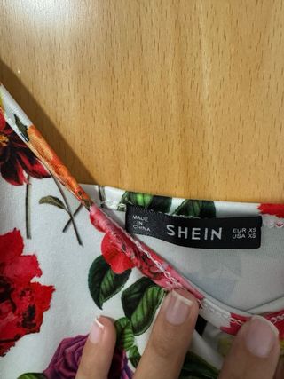 Body estampado floral