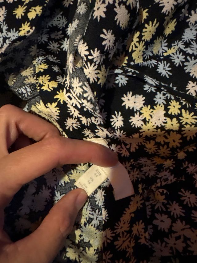 Conjunto H&M Blusa y Falda Estampada