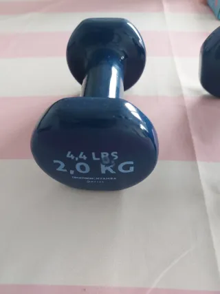 Mancuernas 2kg (4.4 LBS) Decathlon