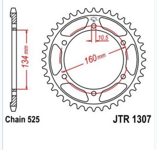 Corona JT 46T P-525 CBR 600RR
