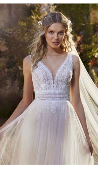 Vestido de Novia Bohemio Cómodo