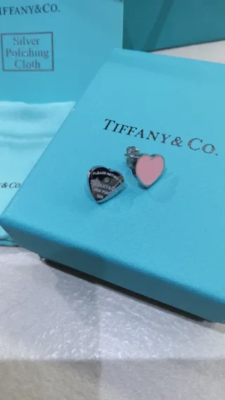 Set collana e orecchini Tiffany & Co. cuore