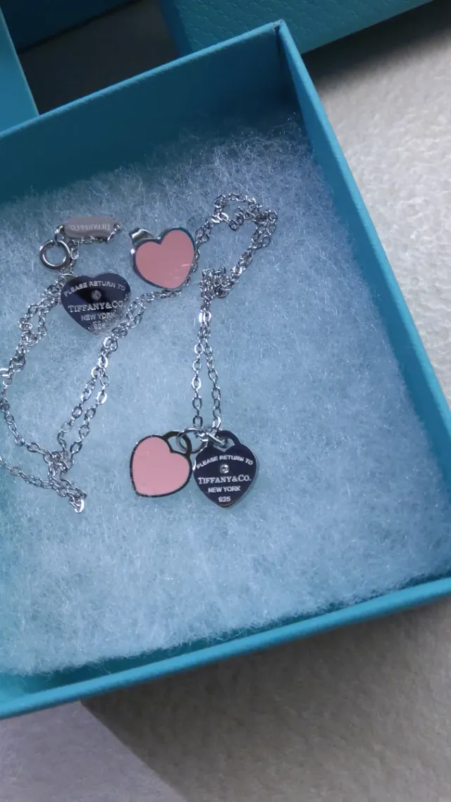 Set collana e orecchini Tiffany & Co. cuore