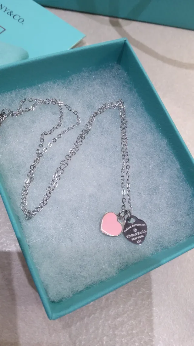 Set collana e orecchini Tiffany & Co. cuore