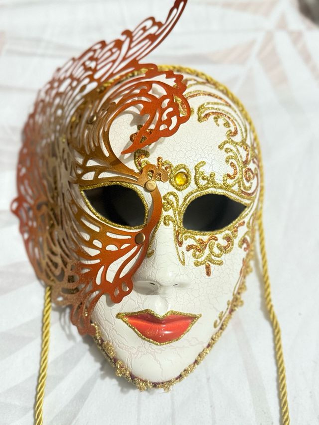 Máscara Veneciana Estilo Mariposa