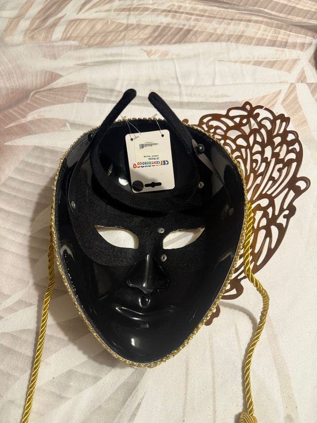 Máscara Veneciana Estilo Mariposa