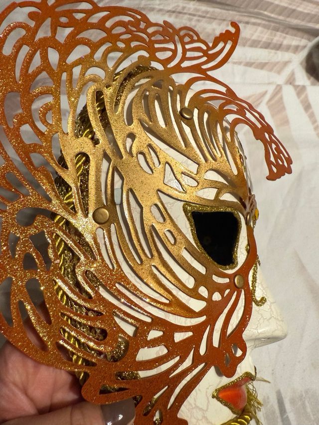 Máscara Veneciana Estilo Mariposa