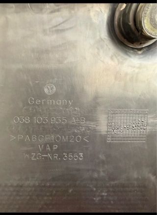 Tapa motor TDI 1.9 Seat