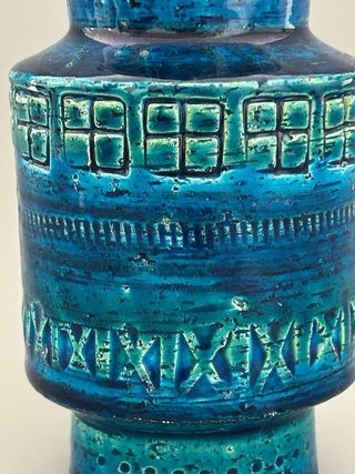 Vaso a rocchetto Bitossi ceramiche