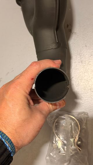 Adaptador Doble Cola spoiler tubo Escape Universal