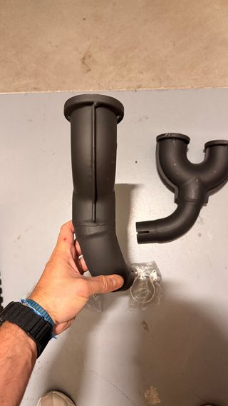 Adaptador Doble Cola spoiler tubo Escape Universal