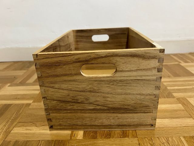 Set 2 Scatole Organizzatore in Legno