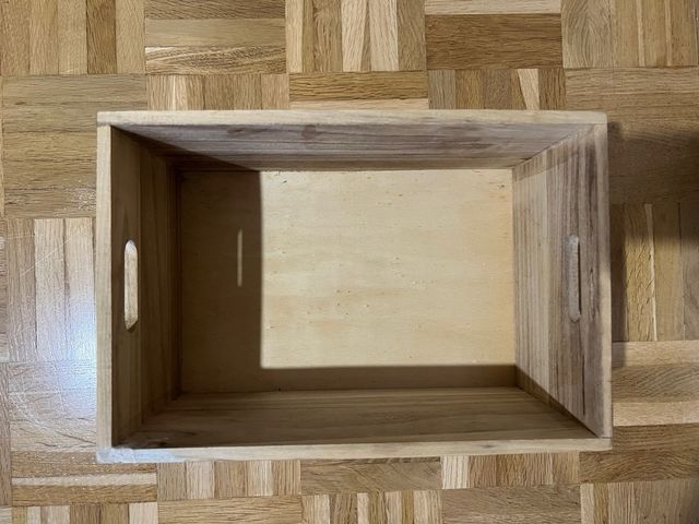 Set 2 Scatole Organizzatore in Legno