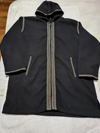 Chaqueta estilo príncipe negra unisex