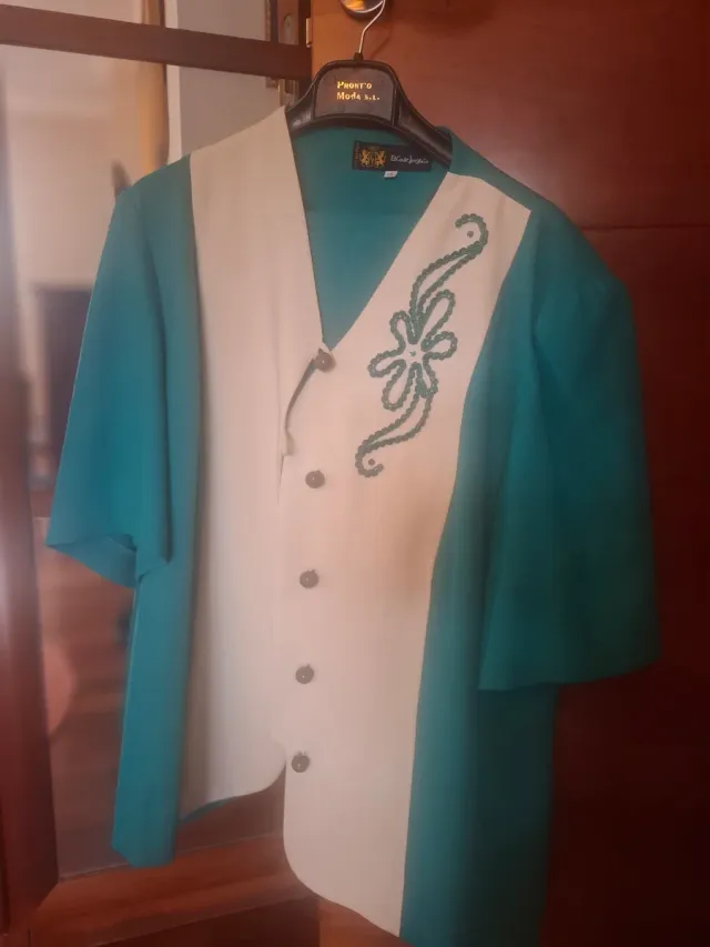 Conjunto Falda y Blusa Corte Inglés