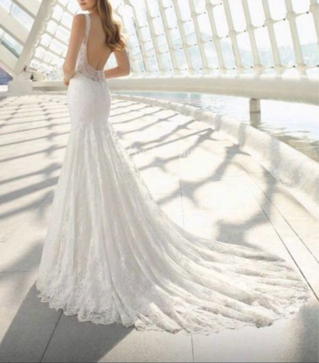 Traje de Novia Rosa Clara Talla 36