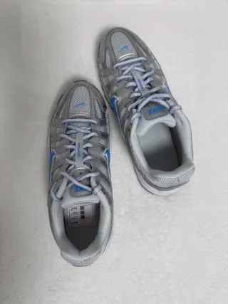 Nike P-6000 Plata y Azul claro