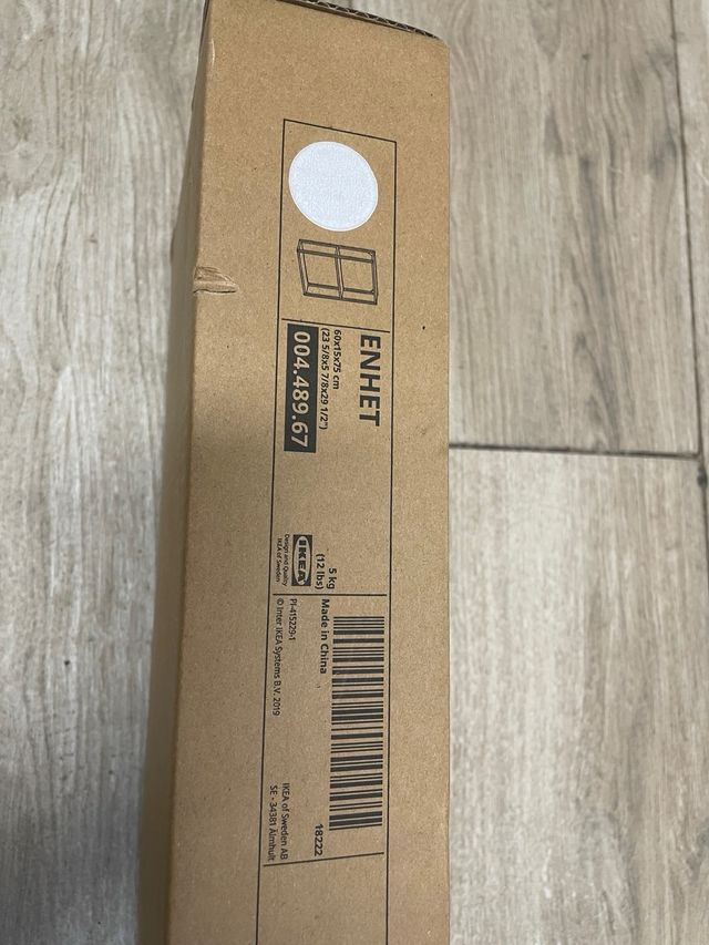 Mueble Estantería Enhet Ikea Blanco