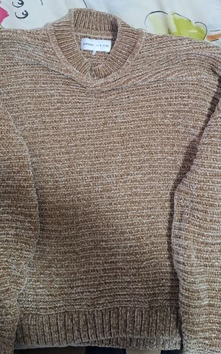 Jersey Lefties manga larga marrón S