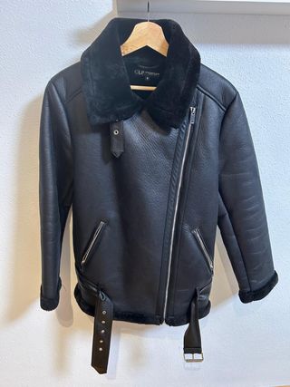 Cazadora Biker Borreguillo CLP Talla S
