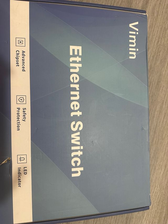 Switch Gigabit PoE Vimin 16 Puertos + 2