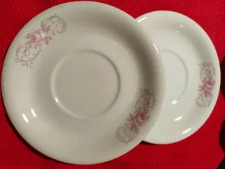 2 Antiche Tazze Pontesa Rosa