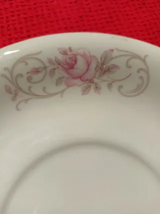 2 Antiche Tazze Pontesa Rosa