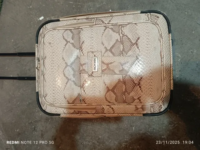 Maleta de cabina piel sintética Royan