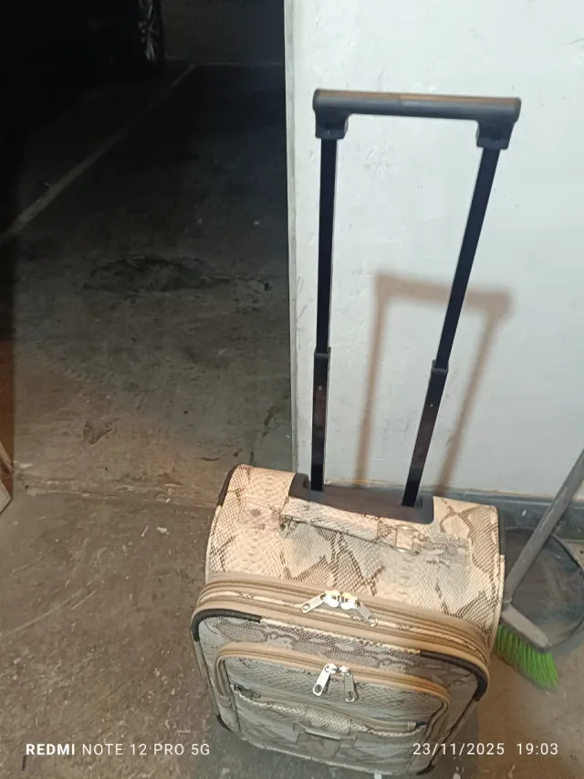 Maleta de cabina piel sintética Royan