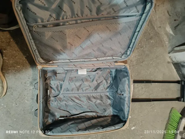 Maleta de cabina piel sintética Royan