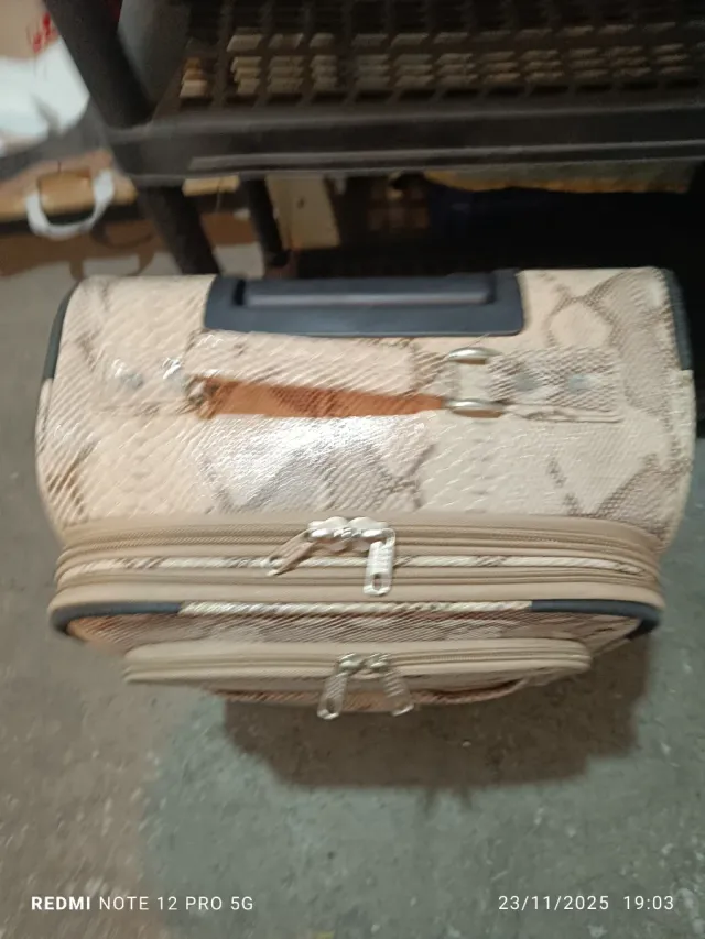 Maleta de cabina piel sintética Royan