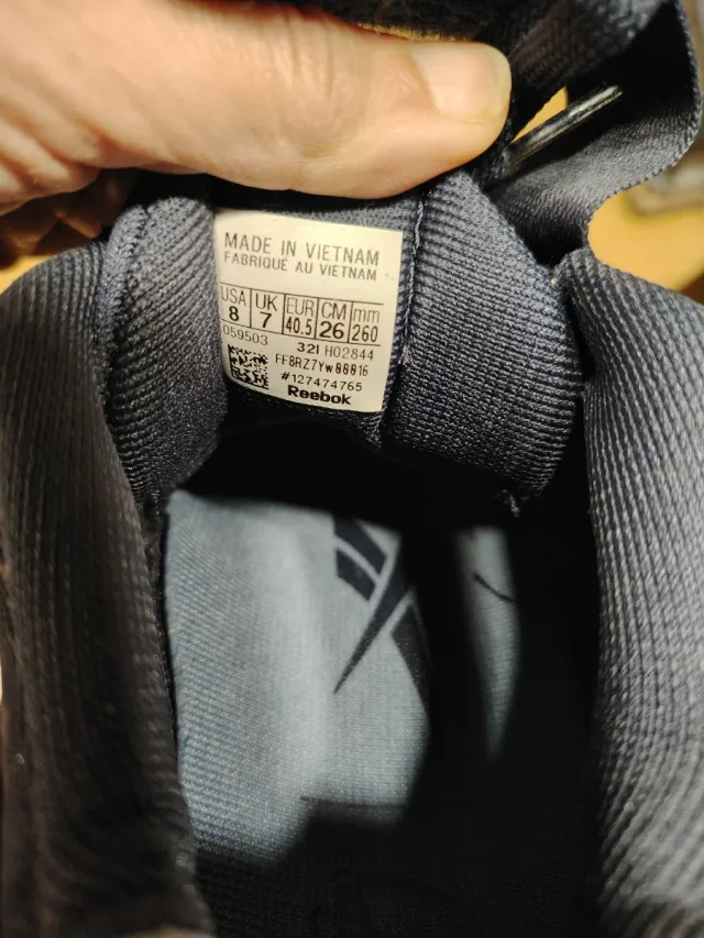 Zapatillas Reebok Hombre Azul/Rojo