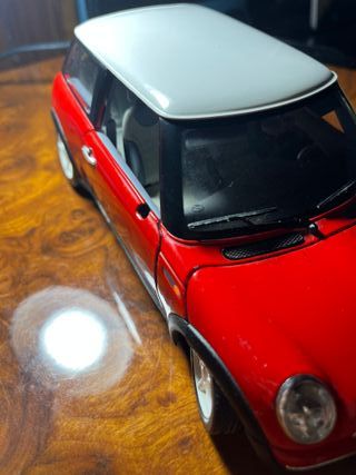 Maqueta Mini Cooper 1/18 Roja
