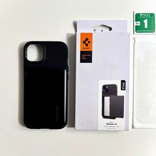 13 | Custodia Spigen + 2 Vetri Temperati | iPhone