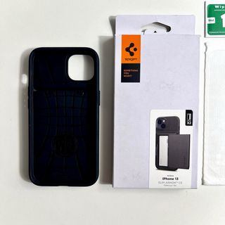 13 | Custodia Spigen + 2 Vetri Temperati | iPhone