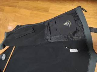 Chaqueta fina polar interior