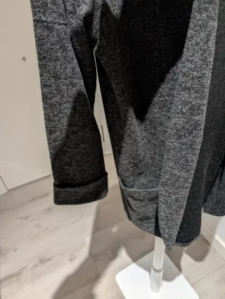 Americana blazer punto gris