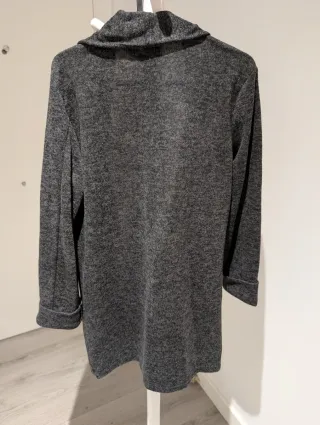 Americana blazer punto gris