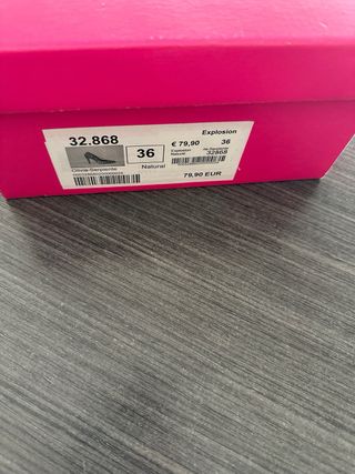 Stiletos de piel de la marca Lolita Blu T 36