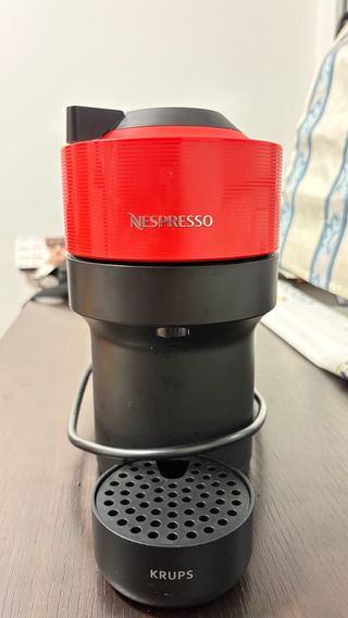 Cafetera Nespresso Krups Roja