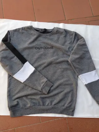 Maglione girocollo GIANNI LUPO uomo grigio