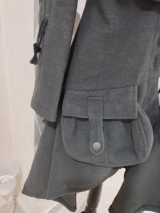 Cappotto Gotico Donna Grigio