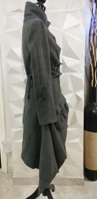 Cappotto Gotico Donna Grigio